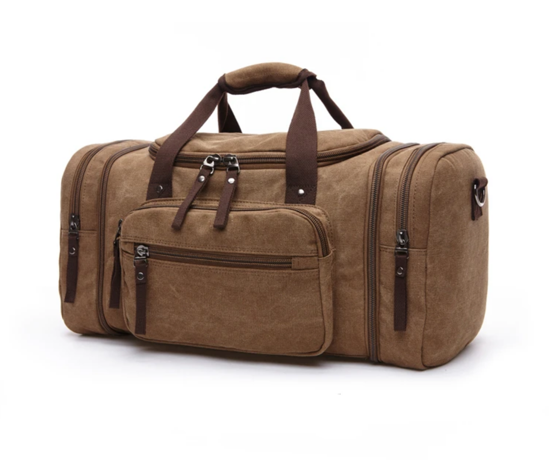 Veinx Sac de Voyage Premium Cuir Riveera