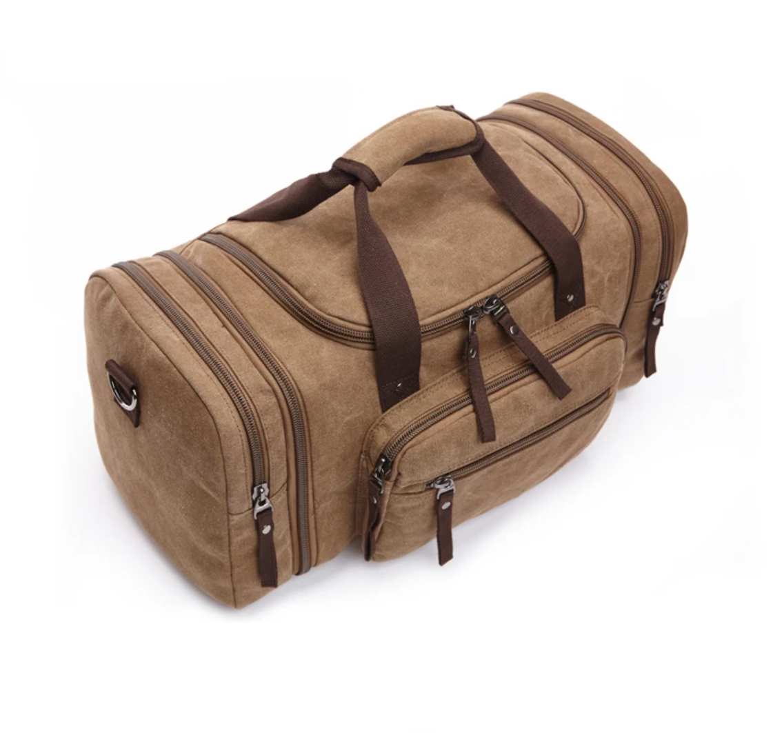 Veinx Sac de Voyage Premium Cuir Riveera