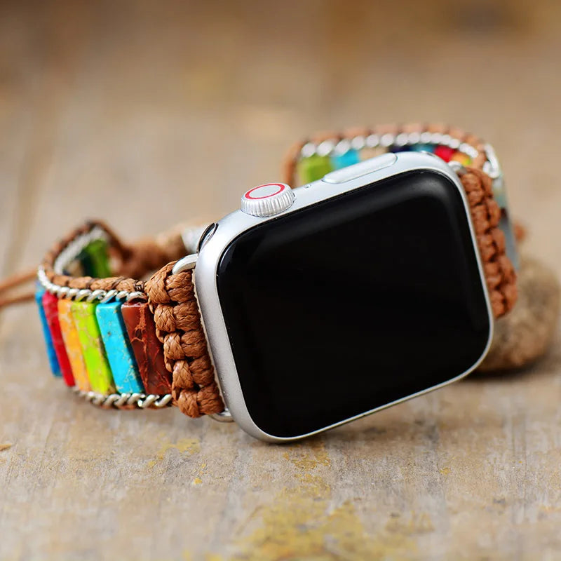 Jo-Agus Semi-Precious Stone Apple Smart Watch Band 8