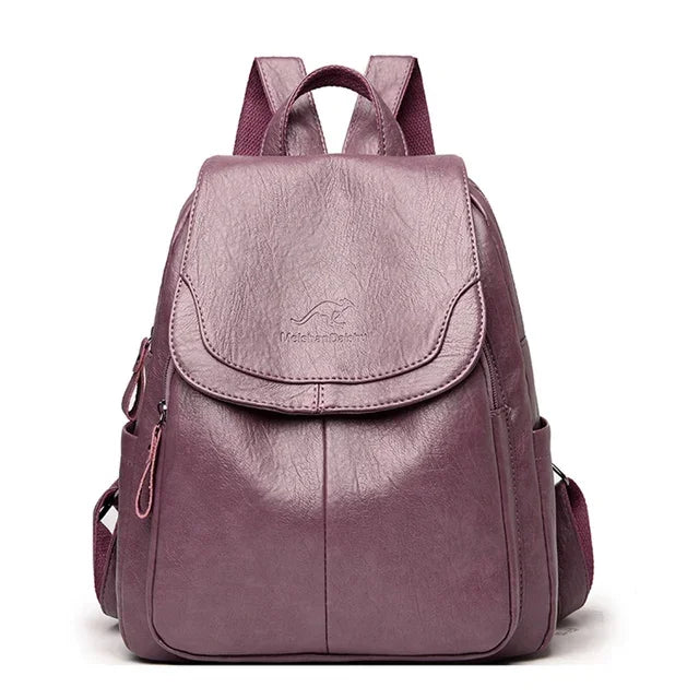 Visak Vegan Leather Backpack