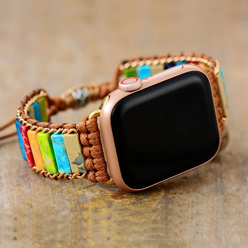 Jo-Agus Semi-Precious Stone Apple Smart Watch Band 8