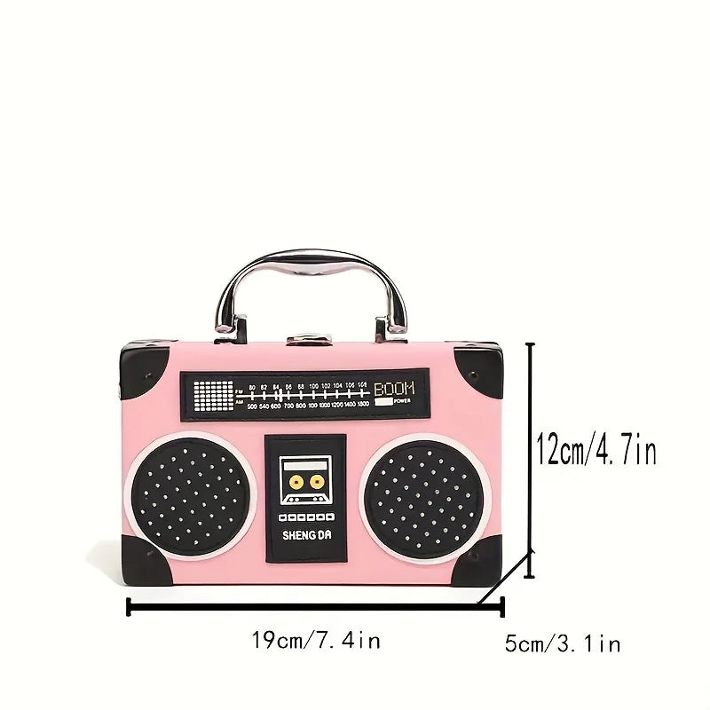 Swar Vintage Radio Shaped Designer Bag