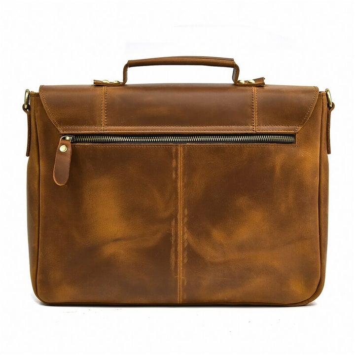 Lucien Leather Briefcase